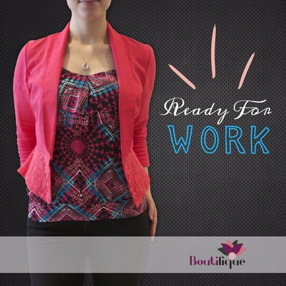 Peplum Style Summer Blazer