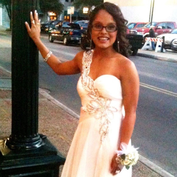 Cassandra Stone by Mac Duggal Prom Dress 6273A - Picture 2 of 2