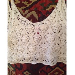 💥SALE💥 Crochet Crop Top