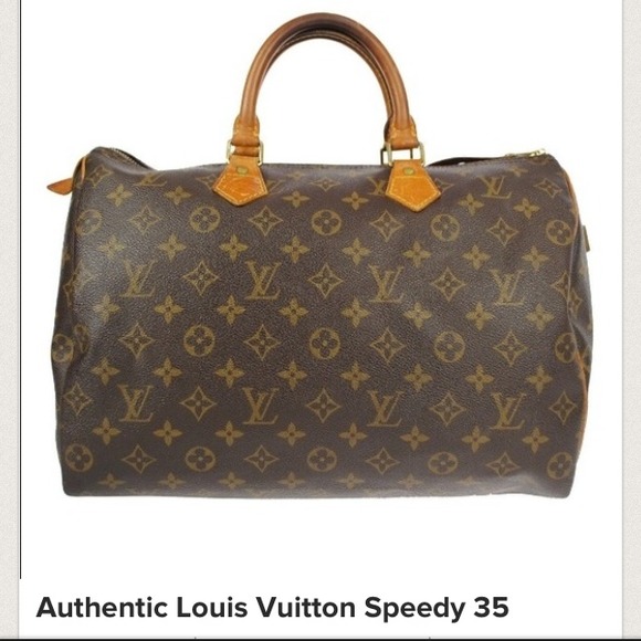 AUTHENTIC Vintage Louis Vuitton Speedy 35