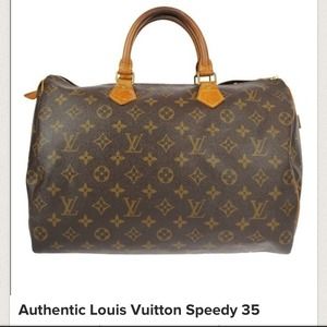 AUTHENTIC Vintage Louis Vuitton Speedy 35
