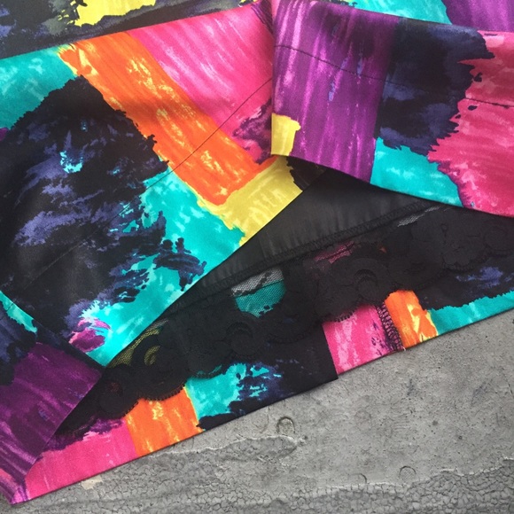 Trina Turk Multi Color Print Sheath Dress - Picture 4 of 4