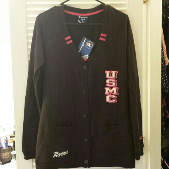 Super Cute Champion's USMC Marine Corps Sweater