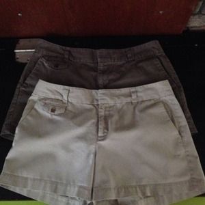 Ann Taylor LOFT shorts 3" - 2 pairs