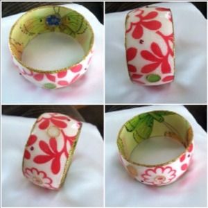 🎄🎄Israeli Artisan IRIS DESIGNS bangle 🎄🎄