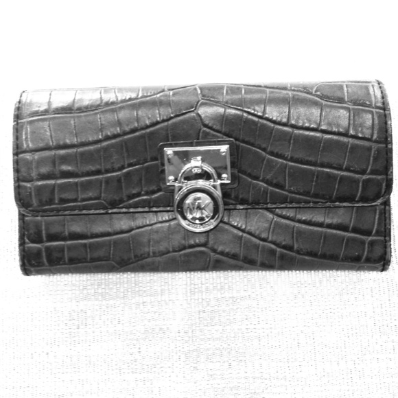 Michael Kors Hamilton croc