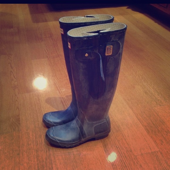 Hunter rain boots! Brand new! Size 8, black