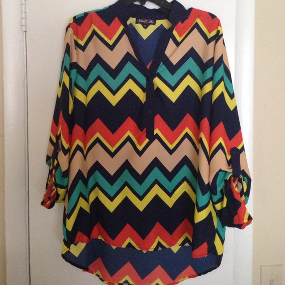 💐BUNDLE💐Chevron Top