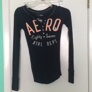 A long sleeved stretchy shirt.