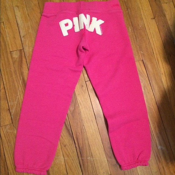 Victoria Secret Pink cropped sweatpants - Picture 1 of 3