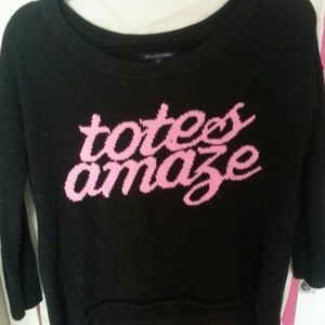 Totes Amaze American Eagle Sweater