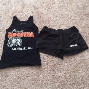 Black hooters outfit