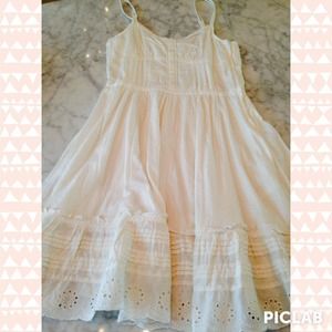 ☀️H&M ☀️ White Lace Summer Dress