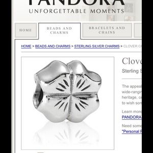 Pandora charm