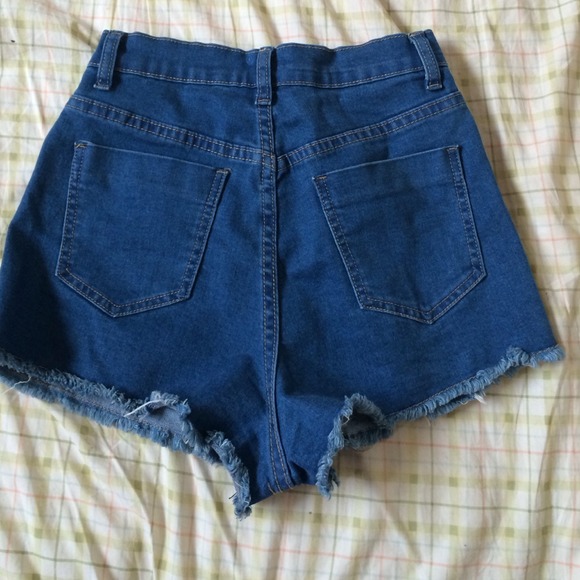 American Flag High Waisted Cheeky Shorts - Picture 3 of 3