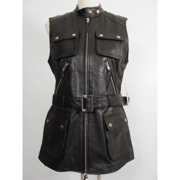 INC Leather Vest (100% Leather)