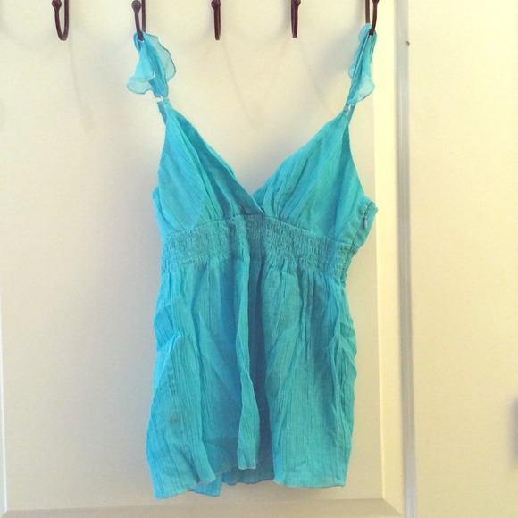 NWT Sky blue Bebe tank