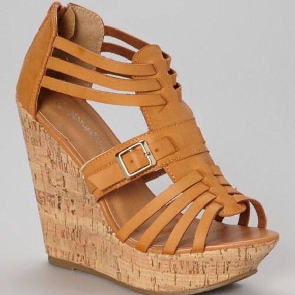 Tan wedges