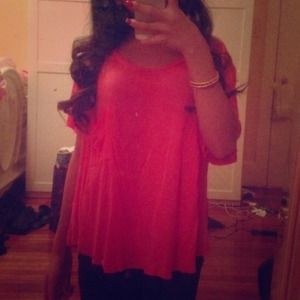 Loose pink top! Brand new!!!