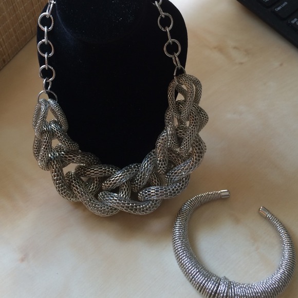 2 piece set Silver