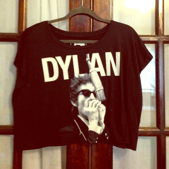 Bob Dylan Crop Top