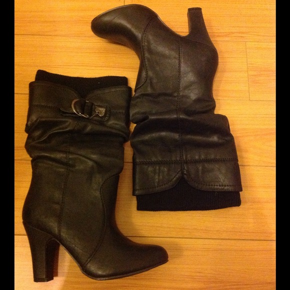 Black Shiekh Boots - Picture 1 of 3