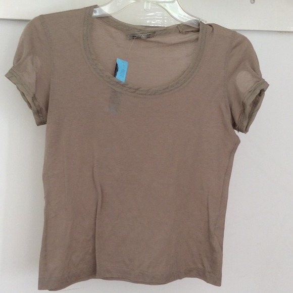 Bottega Veneta taupe tee shirt