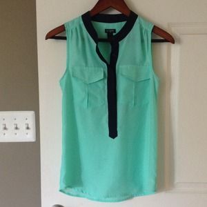 JCrew factory sleeveless top
