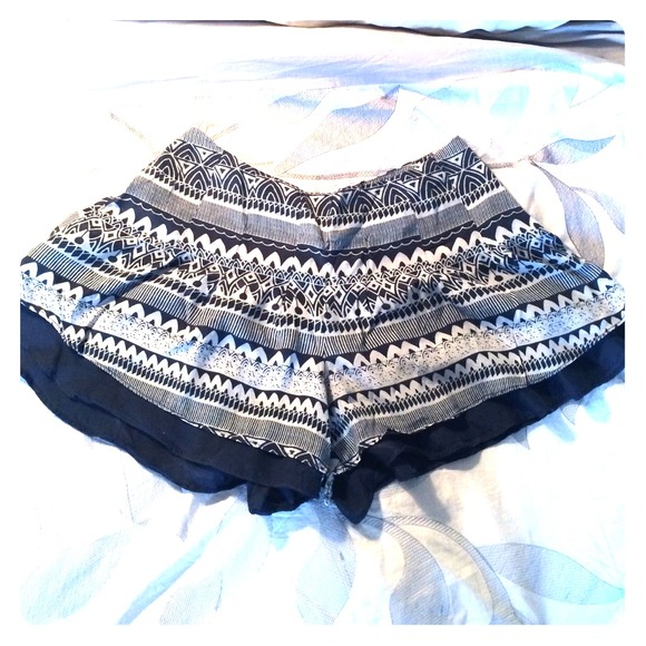 Free People tribal shorts