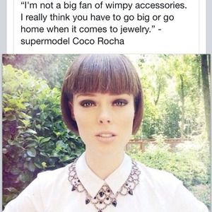 Check out my closet. Statement Necklaces & jewelry