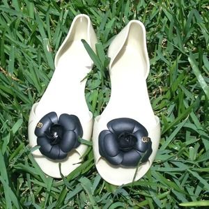 Camellia Jelly Sandals