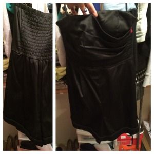 One piece strapless romper