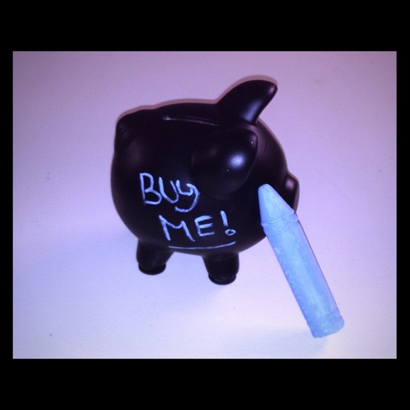 Chalkboard Piggy Bank!