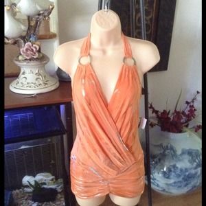 SEXY ORANGE TOP