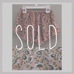 ✖️SOLD✖️BRANDY MELVILLE VODI SHORTS ❤️😍