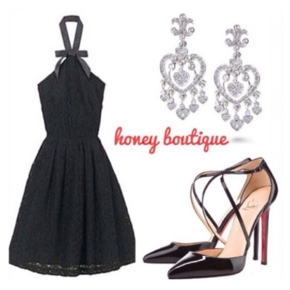 🌹Beautiful Black Lace Dress🌹