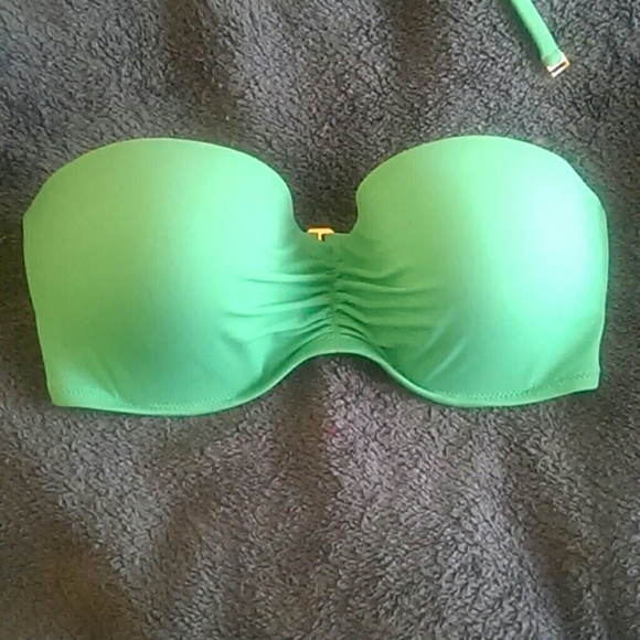 green Victoria's Secret bikini bathing suit 34dd