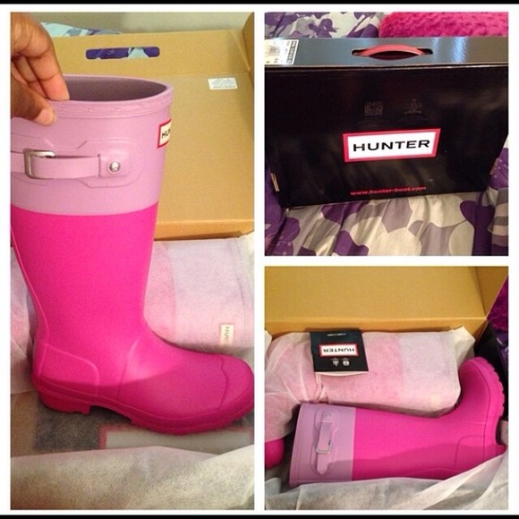 Hunter rain boots