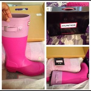 Hunter rain boots