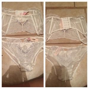 Brand NEW VS underwear and garder belt