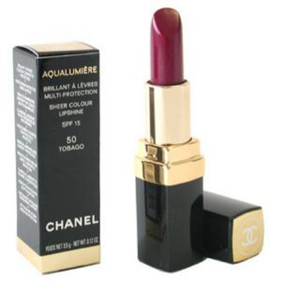New in Box Chanel Aqualumiere Lipstick #50 Tobago