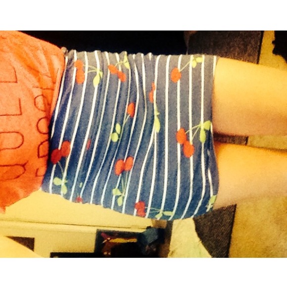 small cotton waist skirt