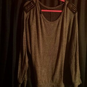 Off the shoulder sweater 2X 3X 4X