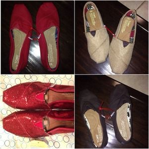 Red Toms flats - new