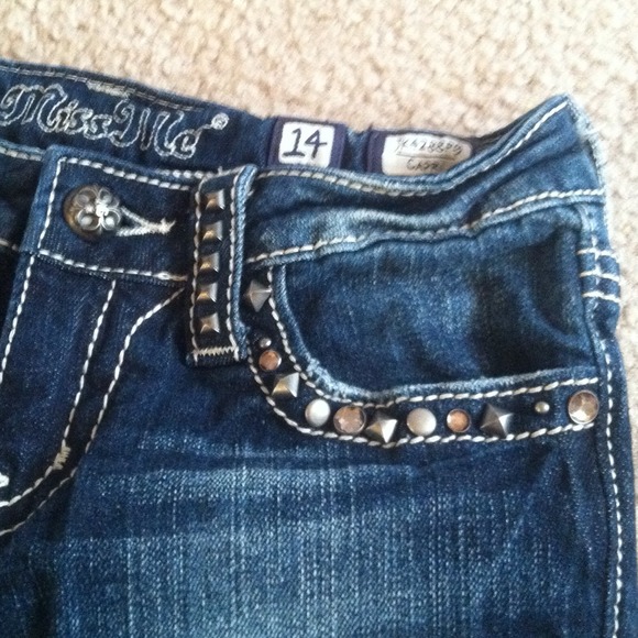 MISS ME DENIM CAPRIS