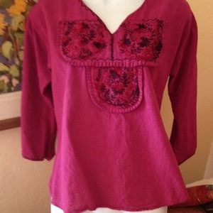 Mexican cotton blouse