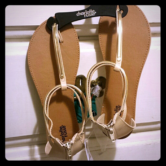 Brand new never worn sandles!