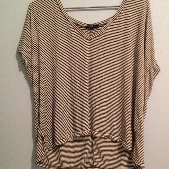 SOLDBrandy Melville Striped Sheron Top