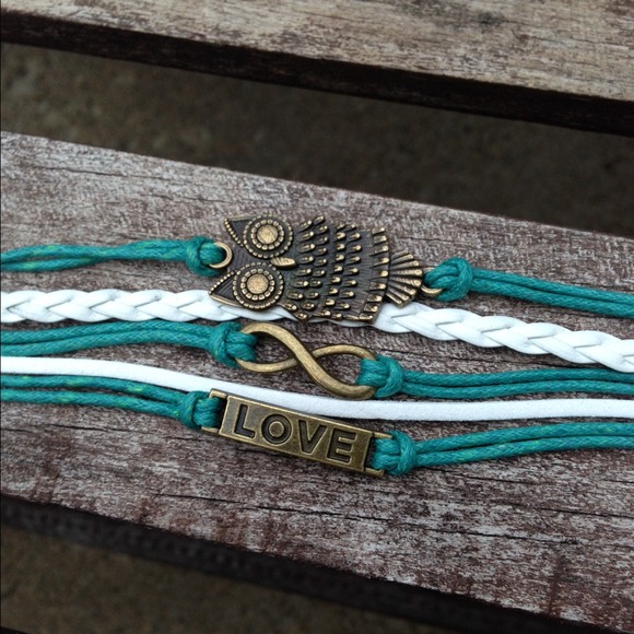 Owl Infinity Bracelet❌SOLD❌ - Picture 2 of 4