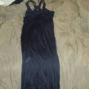 Black maxi dress worn 2 times